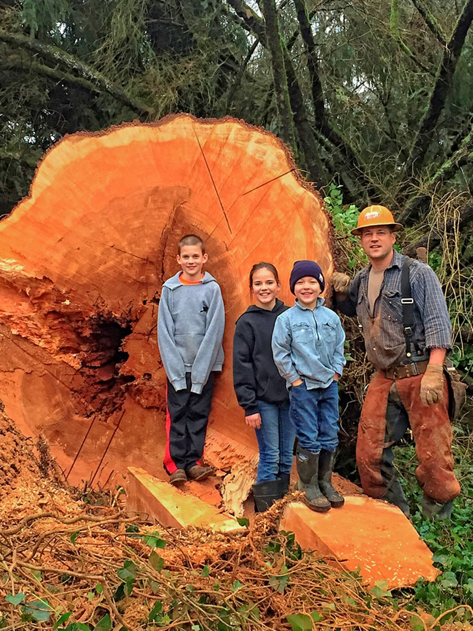 Oregon Logging Family
