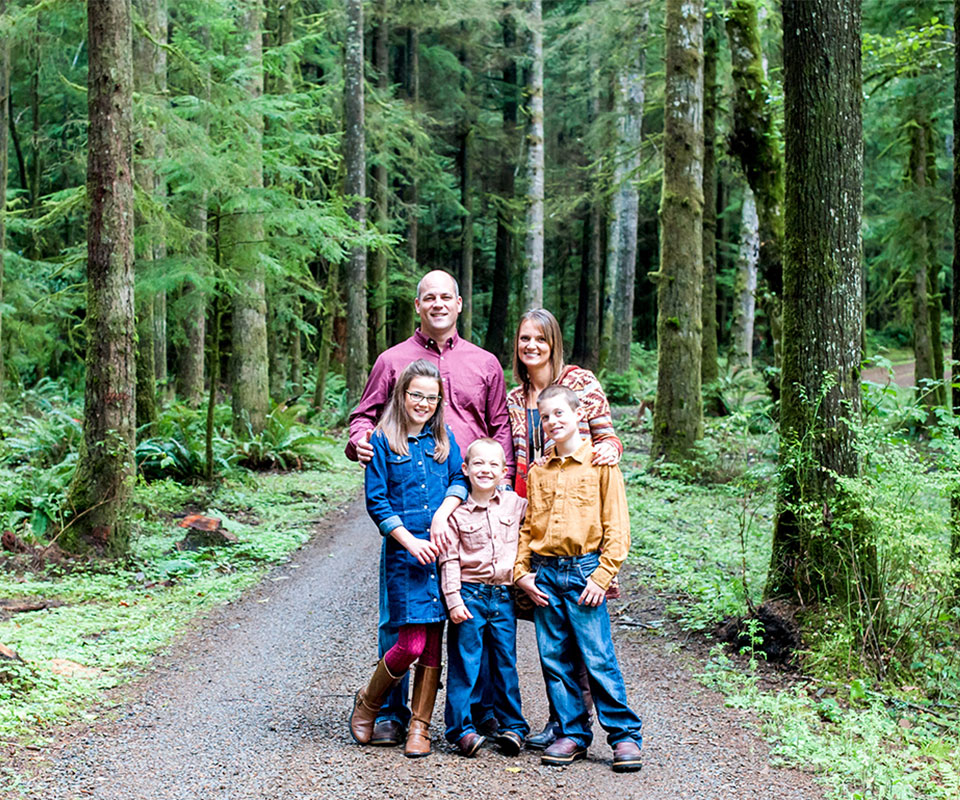 Oregon Logging Family