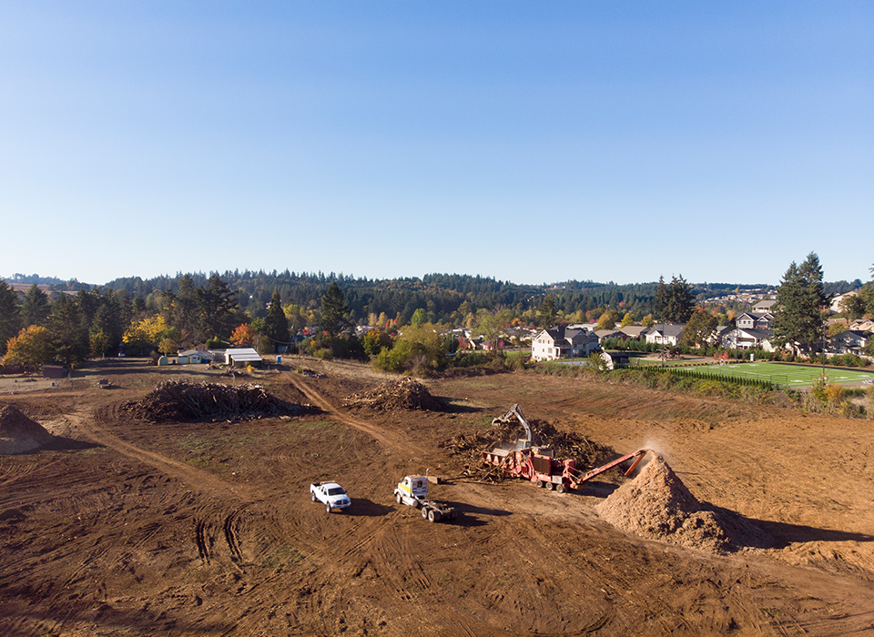 Land Clearing Willamina Oregon